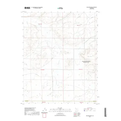 2020 Map of Kin Klizhin Ruins, 2020 Print