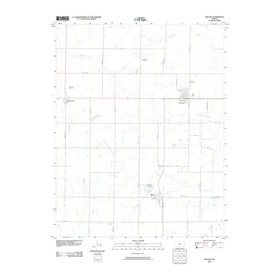 2009 Map of Kincaid, 2009 Print