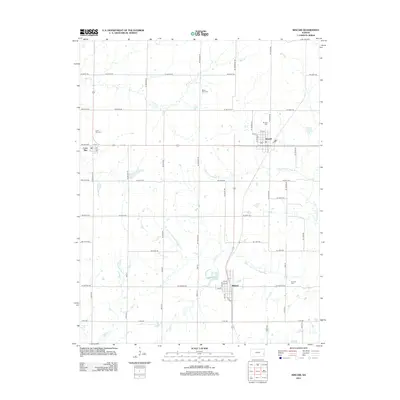 2012 Map of Kincaid, 2012 Print