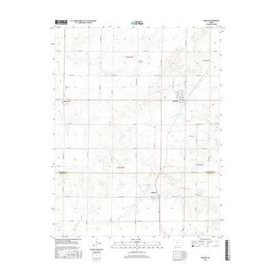 2015 Map of Kincaid, 2015 Print