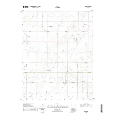 2018 Map of Kincaid, 2018 Print