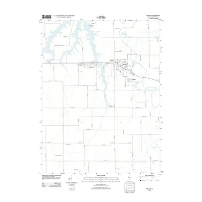 2012 Map of Kincaid, 2012 Print