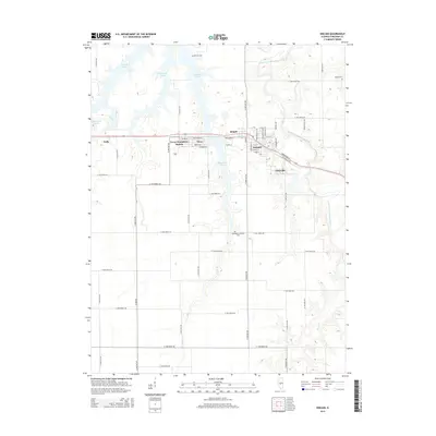 2015 Map of Kincaid, 2015 Print