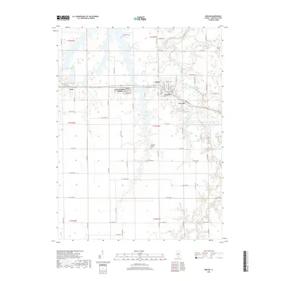 2018 Map of Kincaid, 2018 Print