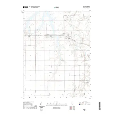 2021 Map of Kincaid, 2021 Print