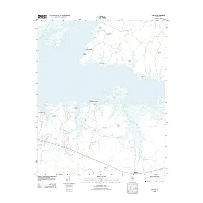 2012 Map of Kincaid, 2012 Print