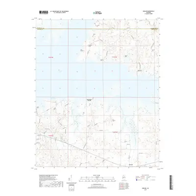 2018 Map of Kincaid, 2018 Print
