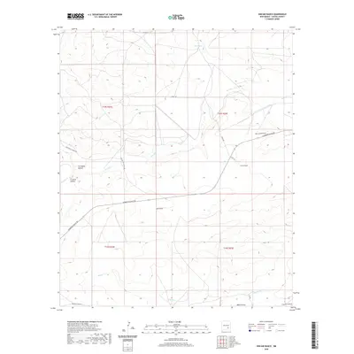 2020 Map of Kincaid Ranch, 2020 Print