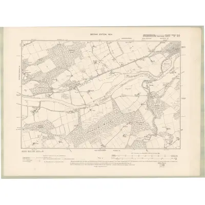 1904 Map of Kincardineshire Sheet IX.NE