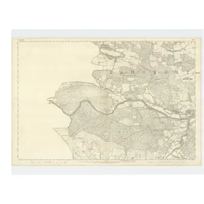 1864 Map of Kincardineshire, Sheet V, 1868 Print