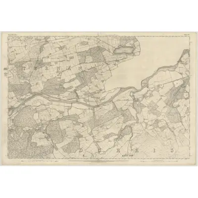 1864 Map of Kincardineshire, Sheet VI, 1868 Print