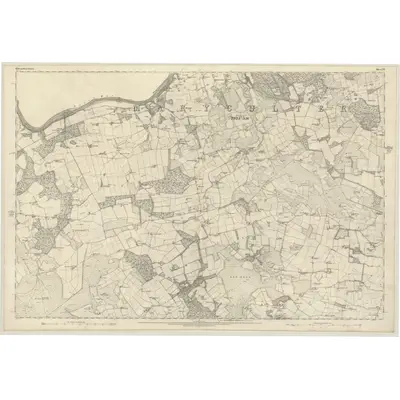 1865 Map of Kincardineshire, Sheet VII, 1868 Print