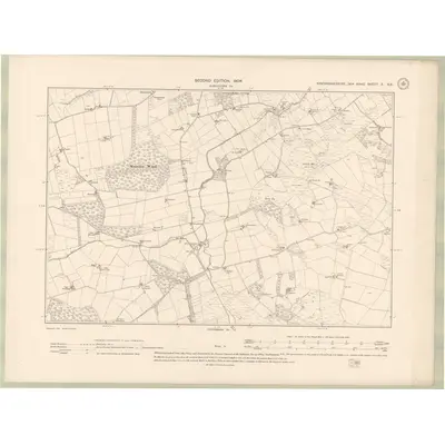 1902 Map of Kincardineshire Sheet X.NE, 1904 Print