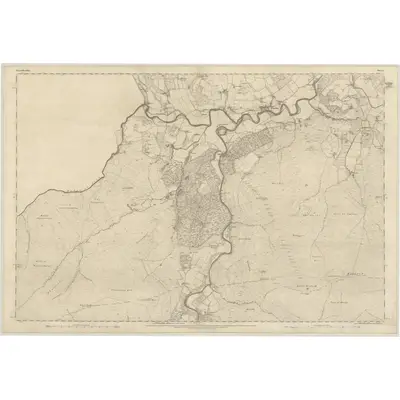 1864 Map of Kincardineshire, Sheet X, 1868 Print