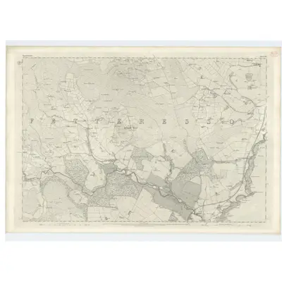 1865 Map of Kincardineshire, Sheet XII, 1868 Print