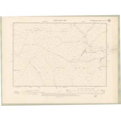 1901 Map of Kincardineshire Sheet XIV.SW, 1903 Print