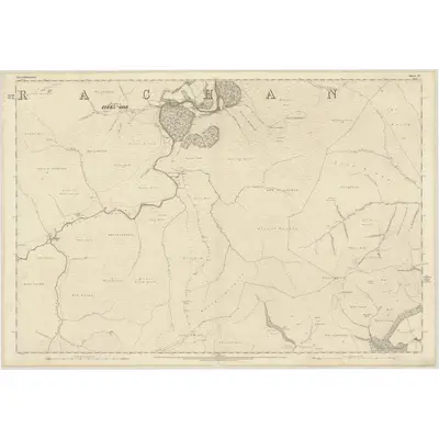 1863 Map of Kincardineshire, Sheet XV, 1868 Print