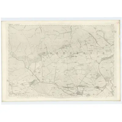 1864 Map of Kincardineshire, Sheet XVI, 1868 Print