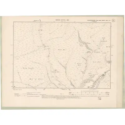 1901 Map of Kincardineshire Sheet XVIII.SE, 1904 Print