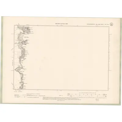 1902 Map of Kincardineshire Sheet XXI.NW, 1904 Print