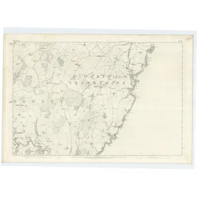 1864 Map of Kincardineshire, Sheet XXI, 1868 Print