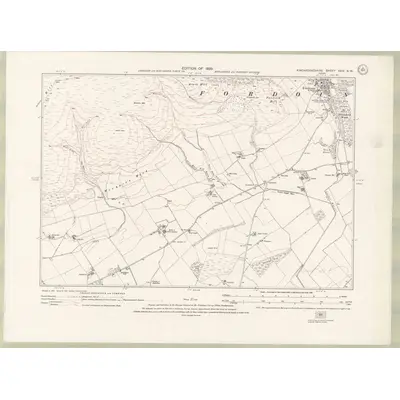 1923 Map of Kincardineshire Sheet XXIV.NW, 1928 Print