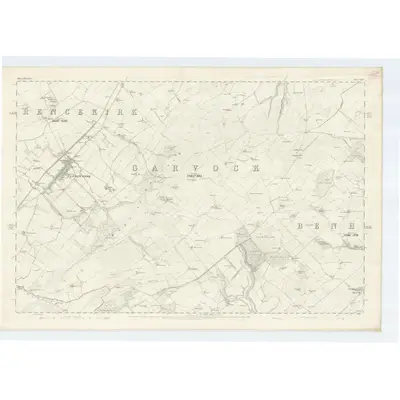 1864 Map of Kincardineshire, Sheet XXIV, 1868 Print