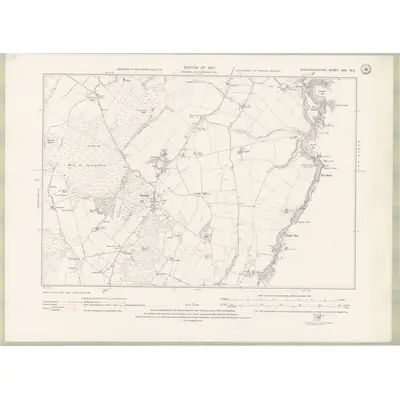1923 Map of Kincardineshire Sheet XXV.NE, 1927 Print