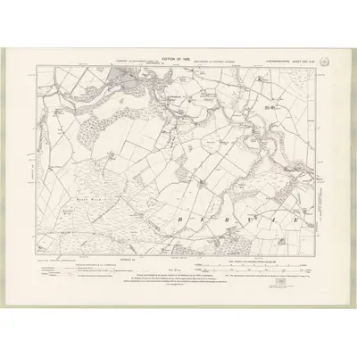 1923 Map of Kincardineshire Sheet XXV.SW, 1928 Print