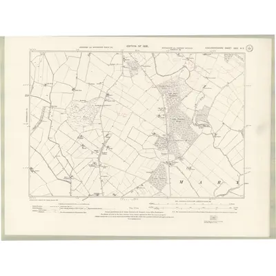 1922 Map of Kincardineshire Sheet XXVI.NE, 1928 Print