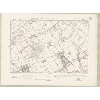 1923 Map of Kincardineshire Sheet XXVII.SE, 1927 Print