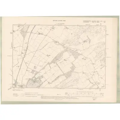 1901 Map of Kincardineshire Sheet XXVII.SW, 1904 Print