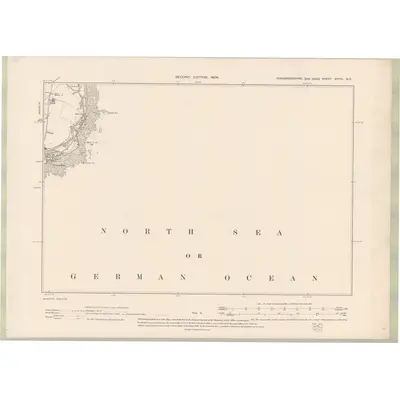 1902 Map of Kincardineshire Sheet XXVIII.NE, 1904 Print