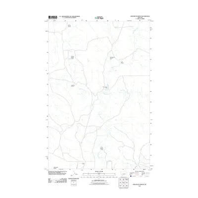 2011 Map of Kincheloe Ranch, 2011 Print