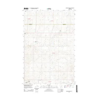 2014 Map of Kincheloe Ranch, 2014 Print