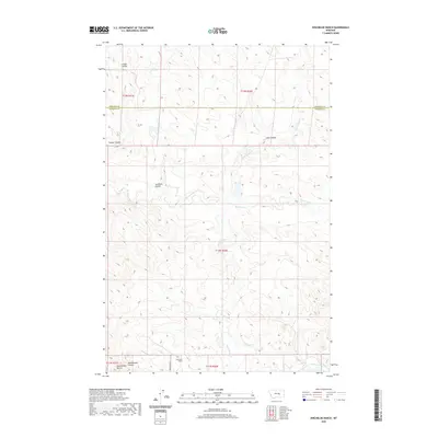 2020 Map of Kincheloe Ranch, 2020 Print