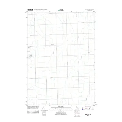 2011 Map of Kinde East, 2011 Print