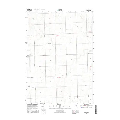 2014 Map of Kinde East, 2014 Print