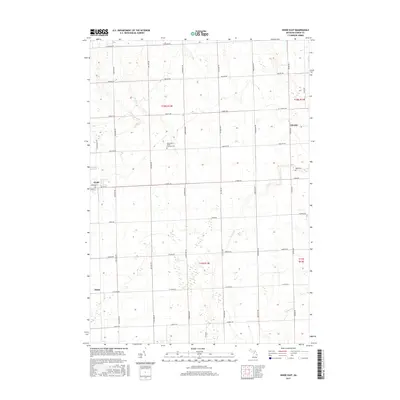 2017 Map of Kinde East, 2017 Print