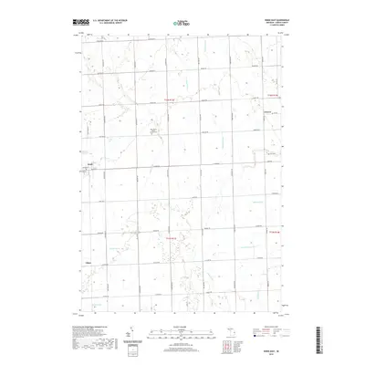 2019 Map of Kinde East, 2019 Print