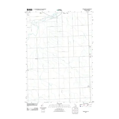 2011 Map of Kinde West, 2011 Print