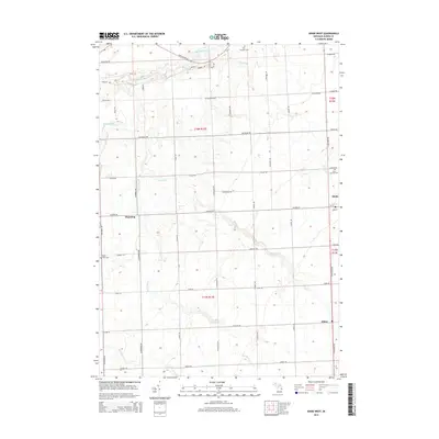 2014 Map of Kinde West, 2014 Print