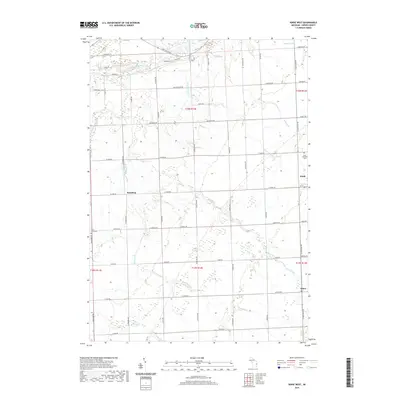 2019 Map of Kinde West, 2019 Print