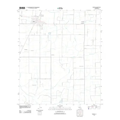 2012 Map of Kinder, 2012 Print