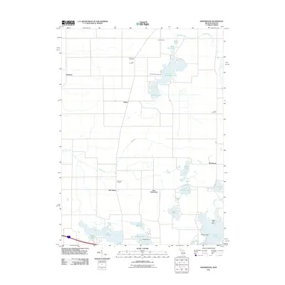 2011 Map of Kinderhook, 2011 Print