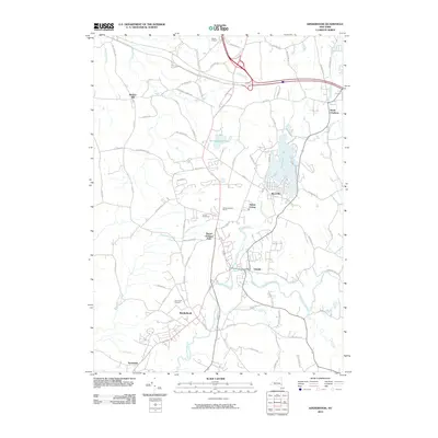 2010 Map of Kinderhook, 2010 Print