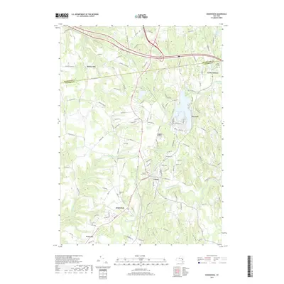 2019 Map of Kinderhook, 2019 Print