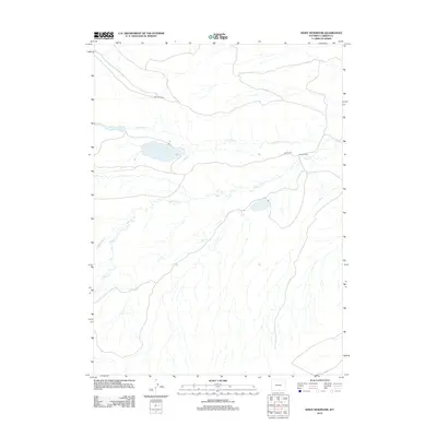 2012 Map of Kindt Reservoir, 2012 Print