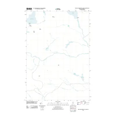2011 Map of King And Bartlett Lake, 2011 Print