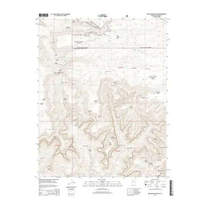 2014 Map of King Arthur Castle, 2014 Print